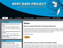Tablet Screenshot of bentbarsproject.org